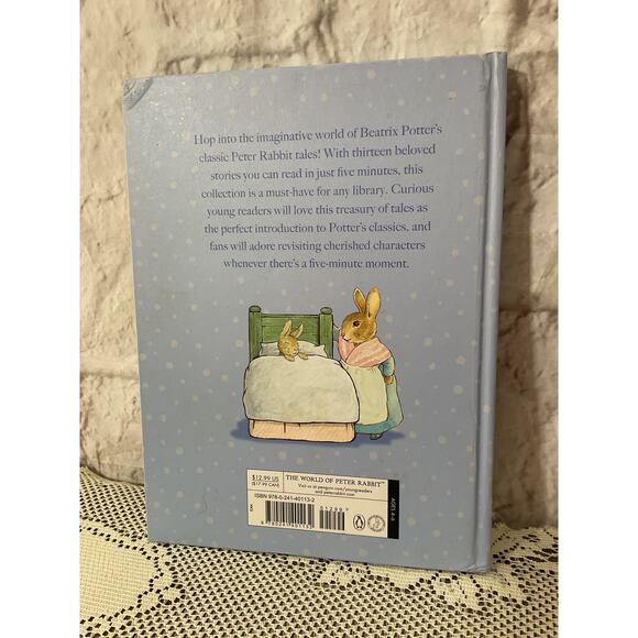 2019 Peter Rabbit 5 Min Stories 13 Timeless Tales from Beatrix Potter kids HC - Picture 2 of 9